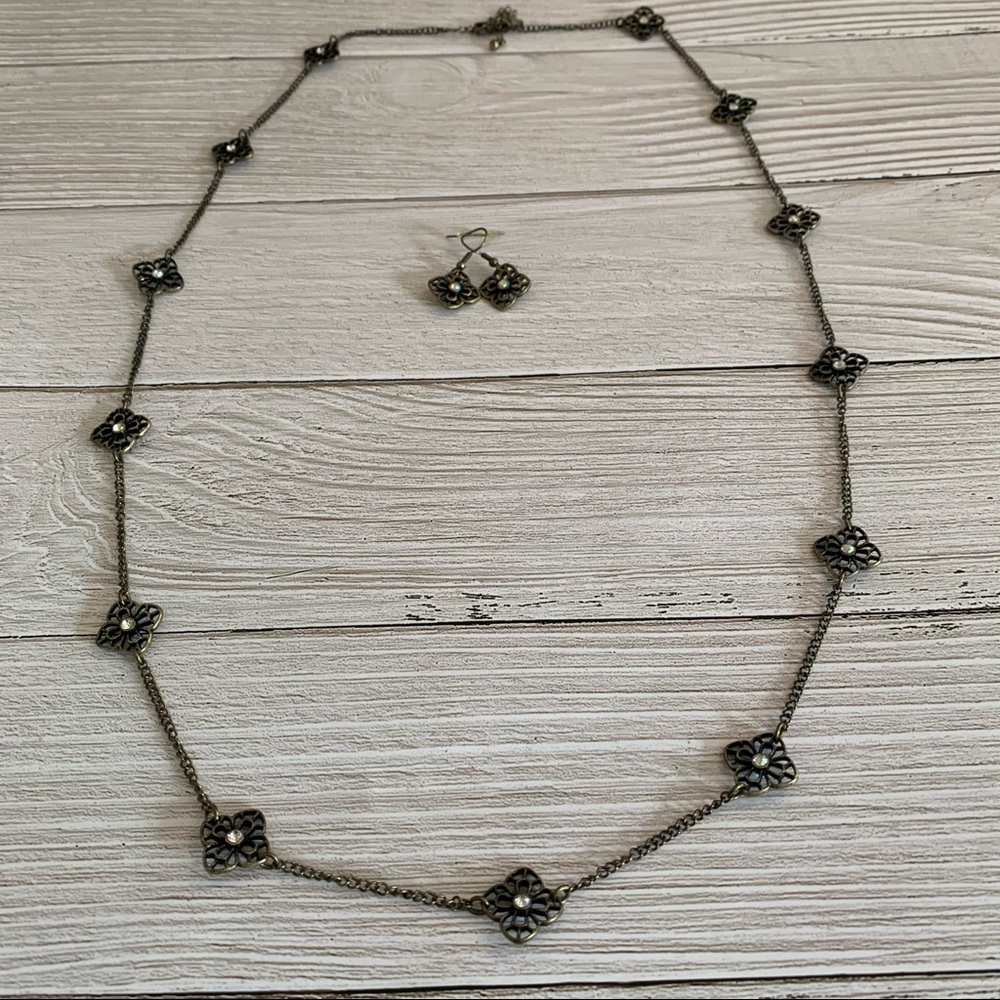 Premier Designs Whimsical Necklace & Earrings